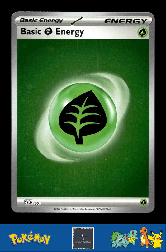 2023 Pokemon SVIen 151 Cosmos Holo 001 Basic Grass Energy