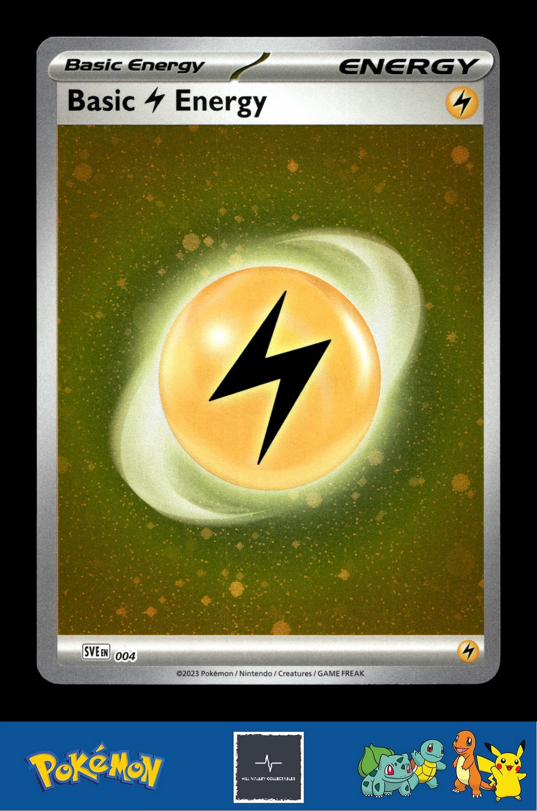 2023 Pokemon SVIen 151 Cosmos Holo 004 Basic Lightning Energy