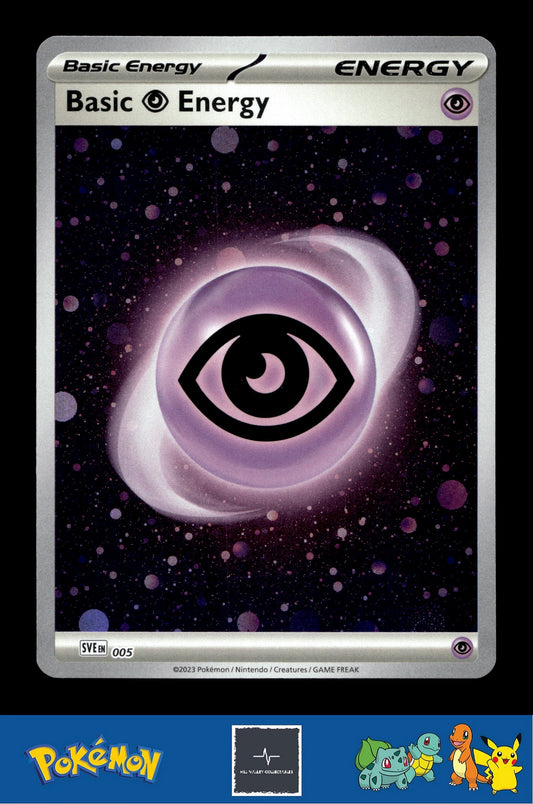 2023 Pokemon SVIen 151 Cosmos Holo 005 Basic Psychic Energy