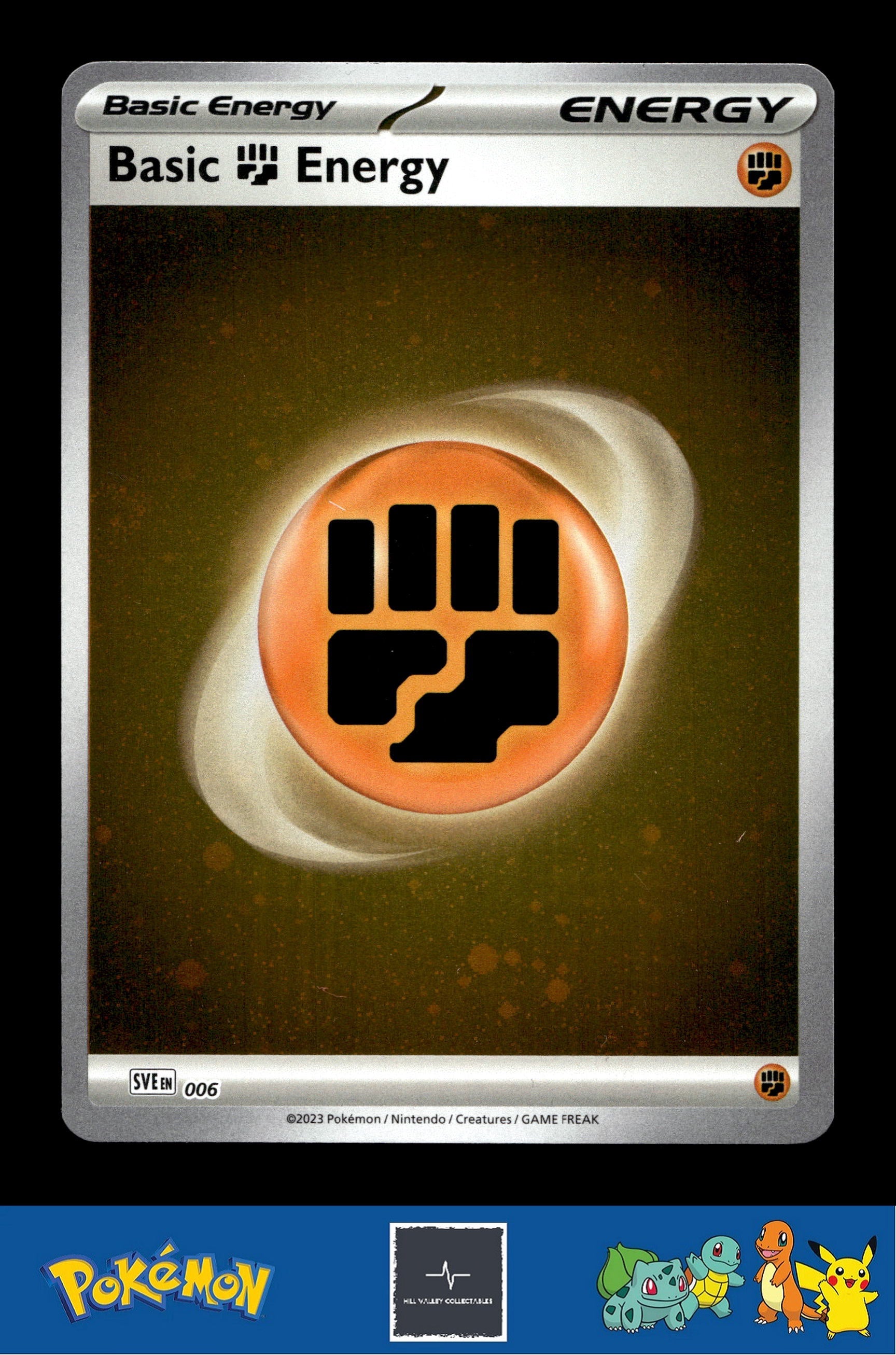2023 Pokemon SVIen 151 Cosmos Holo 006 Basic Fighting Energy