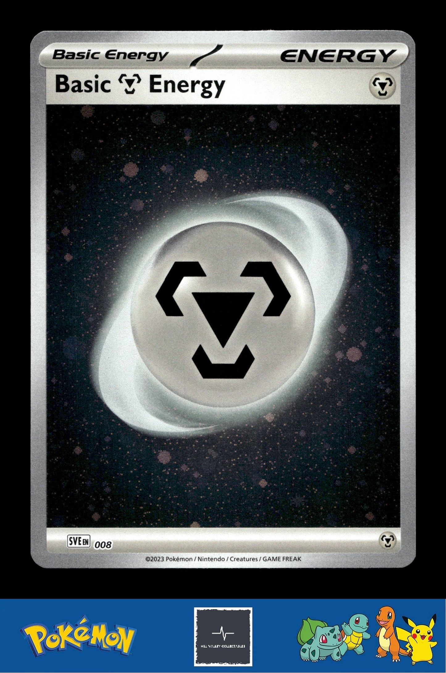 2023 Pokemon SVIen 151 Cosmos Holo 008 Basic Metal Energy