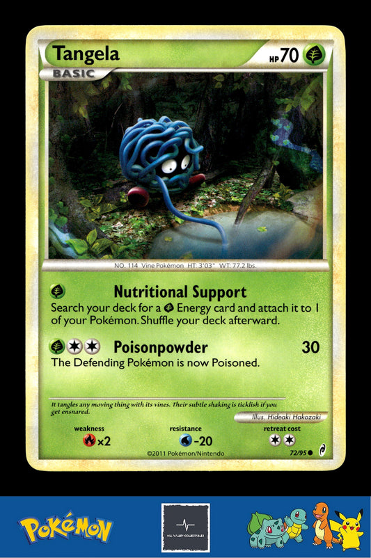 2011 Pokemon HGSS Call of Legends 72/95 Tangela