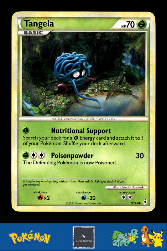 2011 Pokemon HGSS Call of Legends 72/95 Tangela