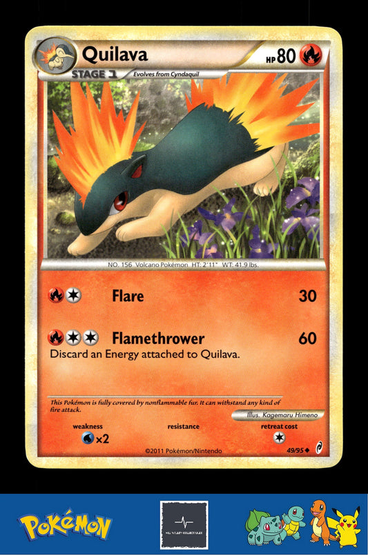 2011 Pokemon HGSS Call of Legends 49/95 Quilava