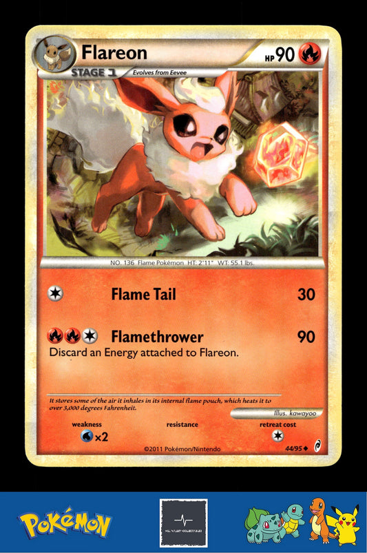 2011 Pokemon HGSS Call of Legends 44/95 Flareon