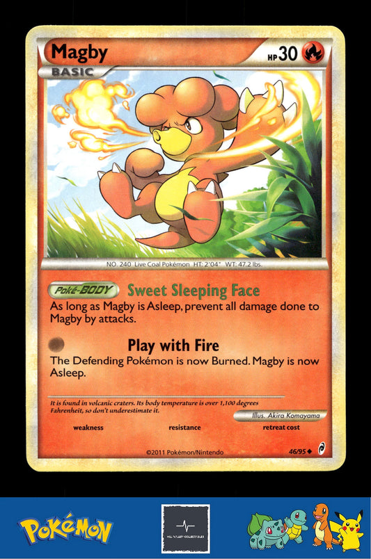 2011 Pokemon HGSS Call of Legends 46/95 Magby