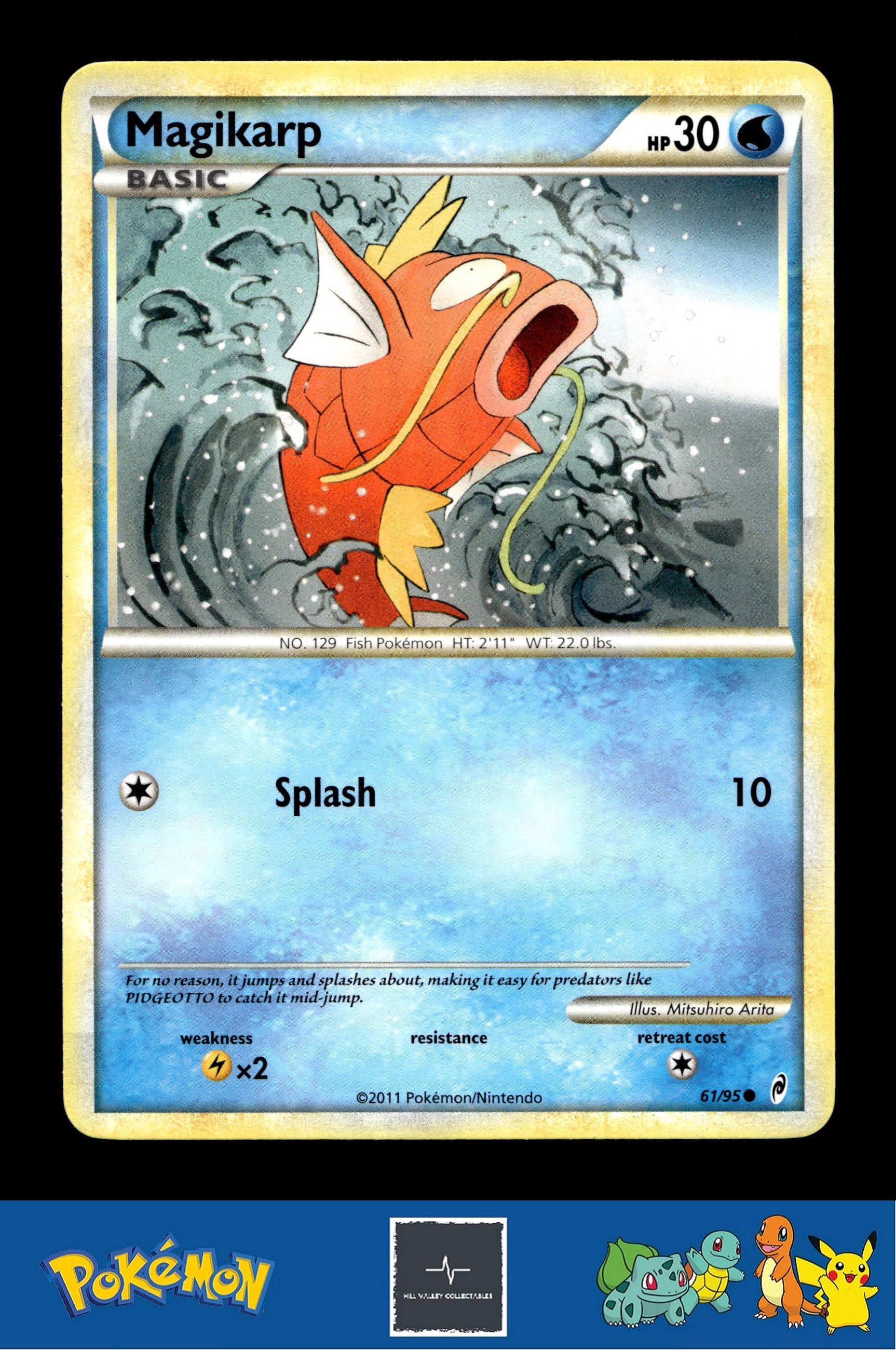 2011 Pokemon HGSS Call of Legends 61/95 Magikarp