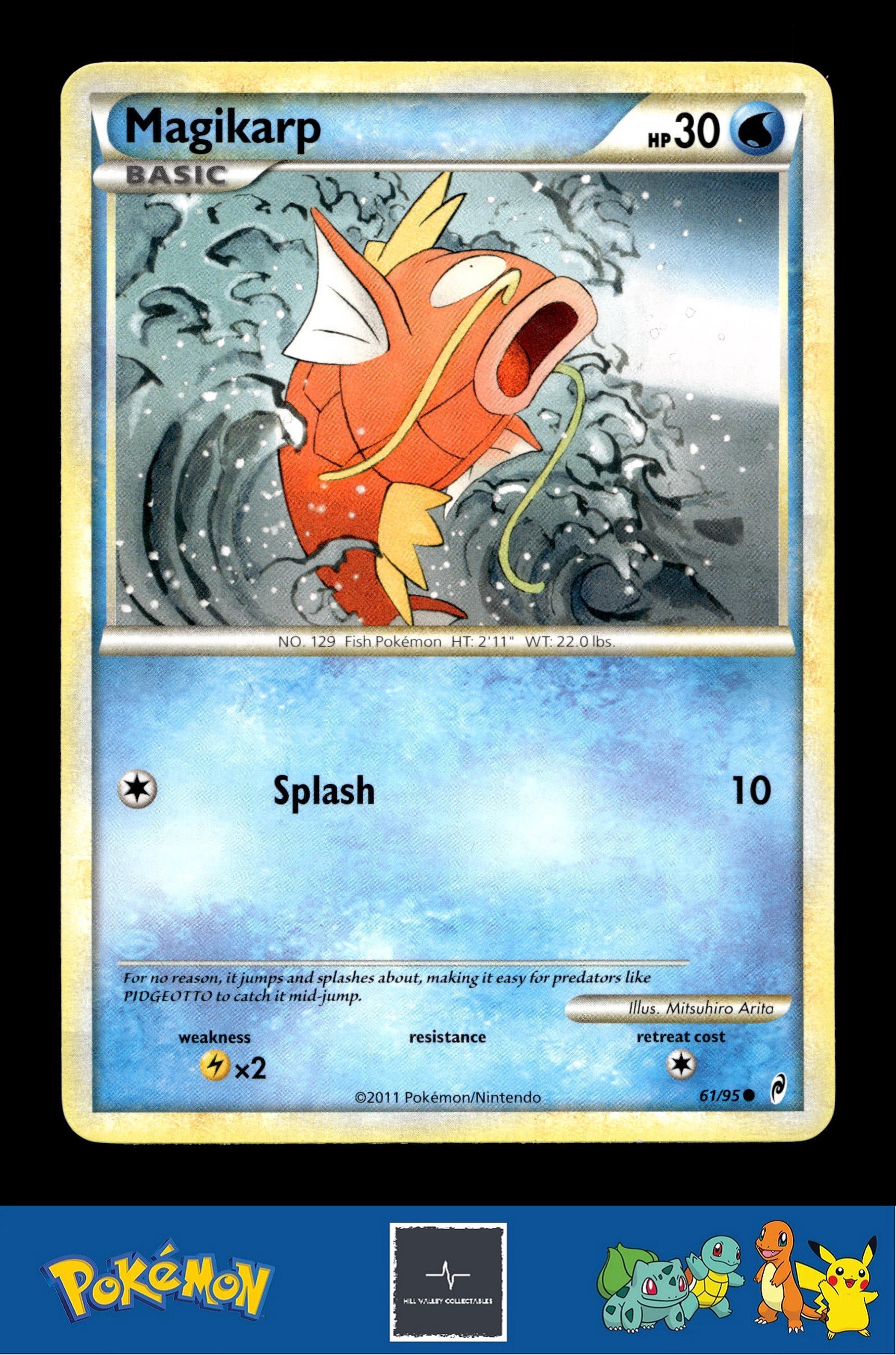2011 Pokemon HGSS Call of Legends 61/95 Magikarp