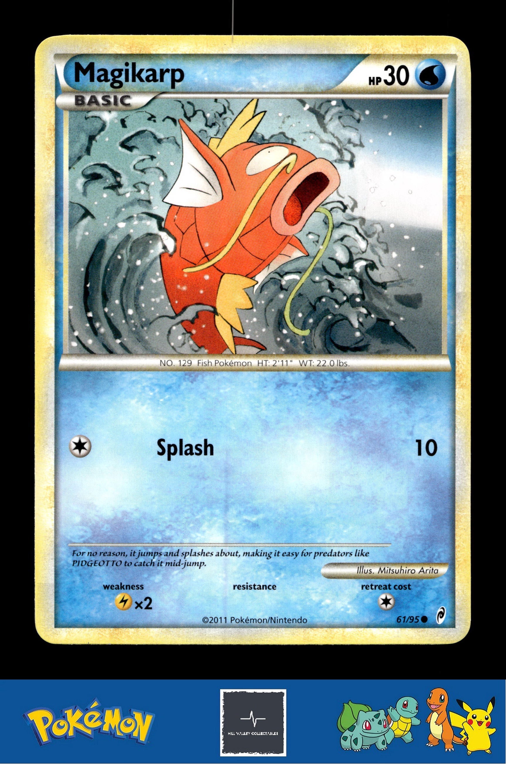 2011 Pokemon HGSS Call of Legends 61/95 Magikarp