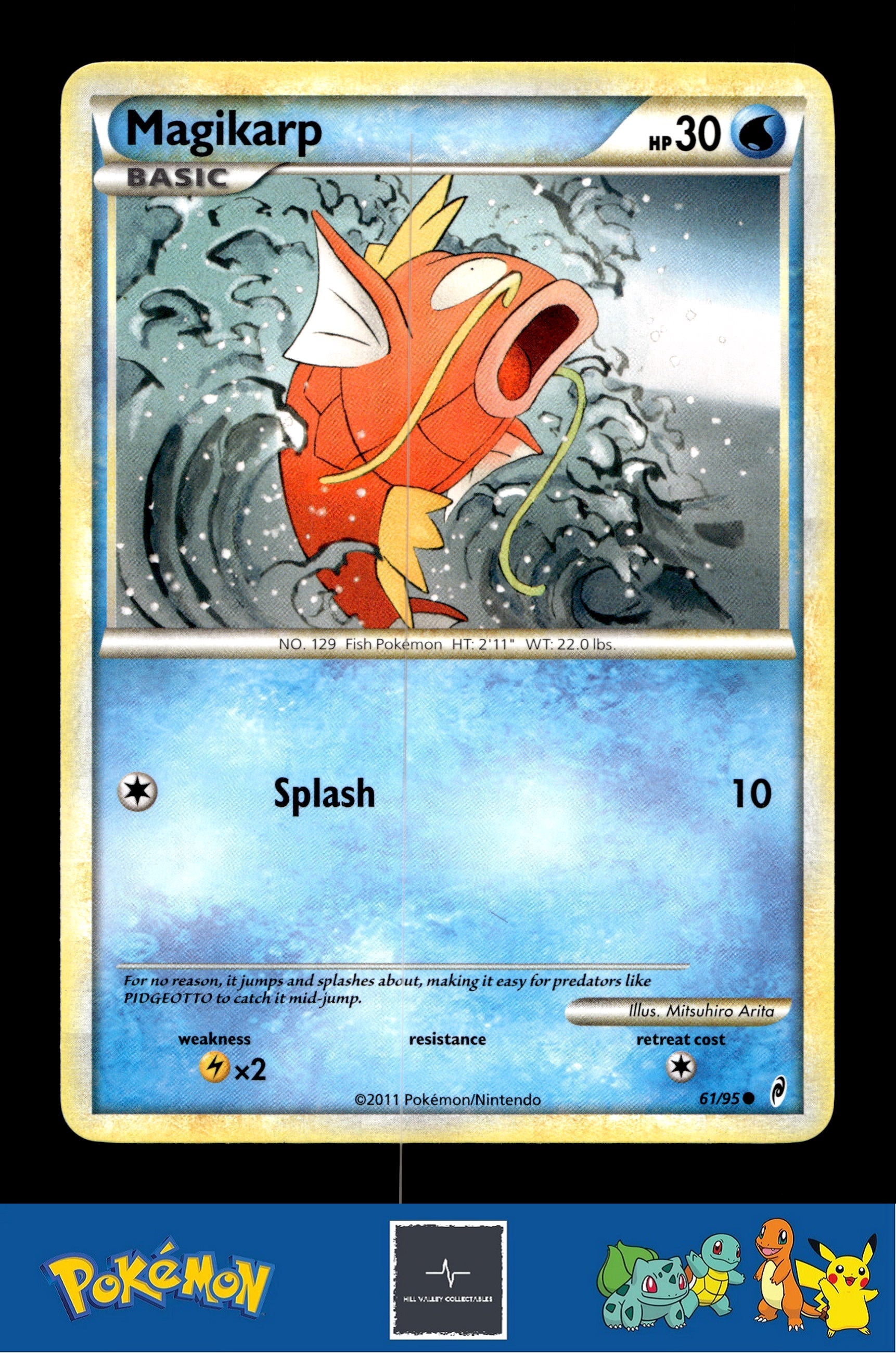 2011 Pokemon HGSS Call of Legends 61/95 Magikarp