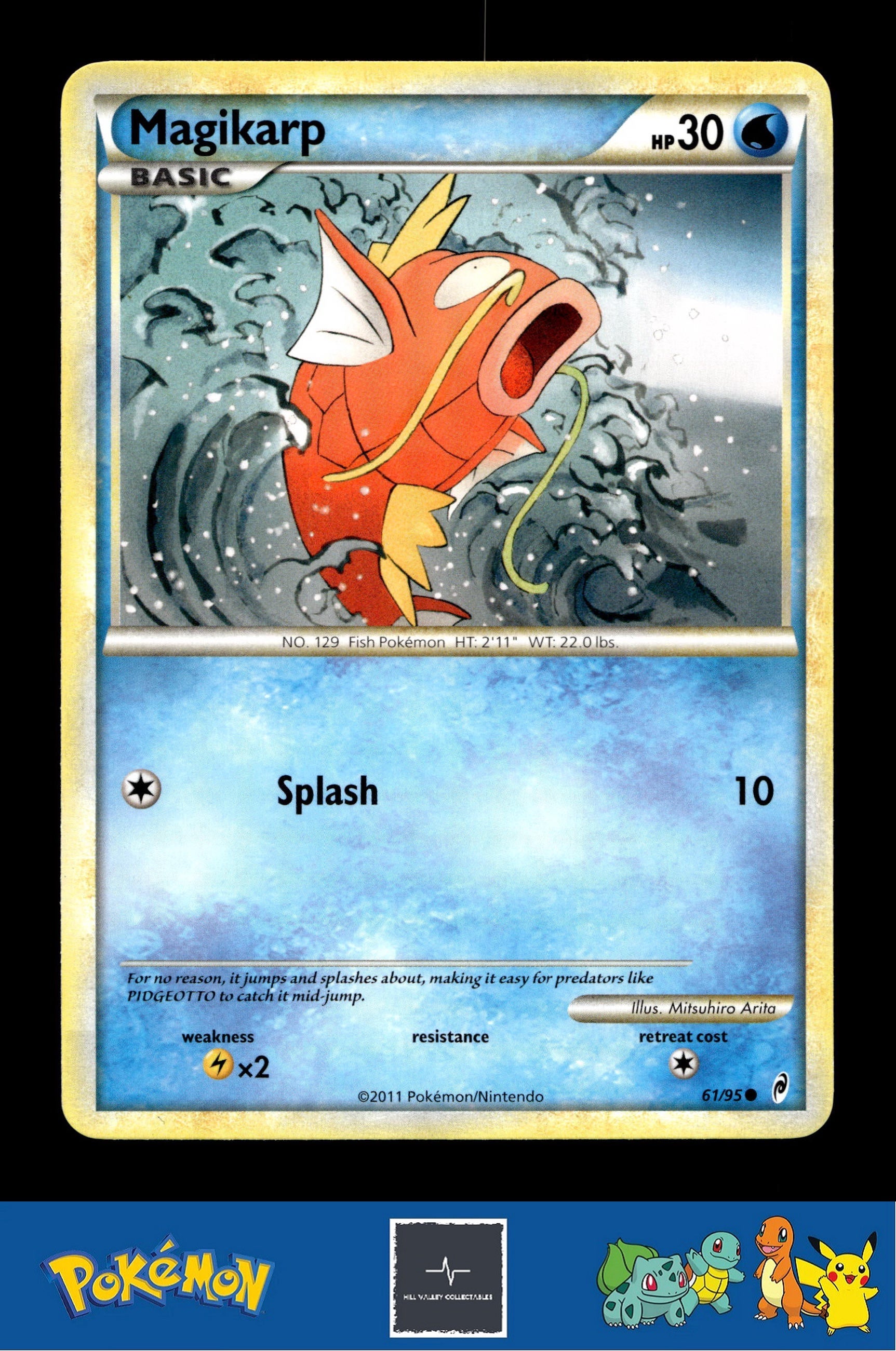 2011 Pokemon HGSS Call of Legends 61/95 Magikarp