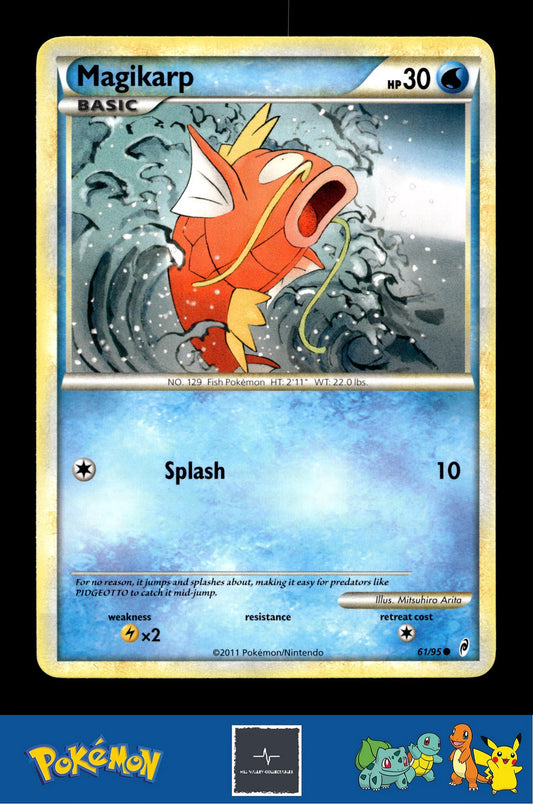 2011 Pokemon HGSS Call of Legends 61/95 Magikarp