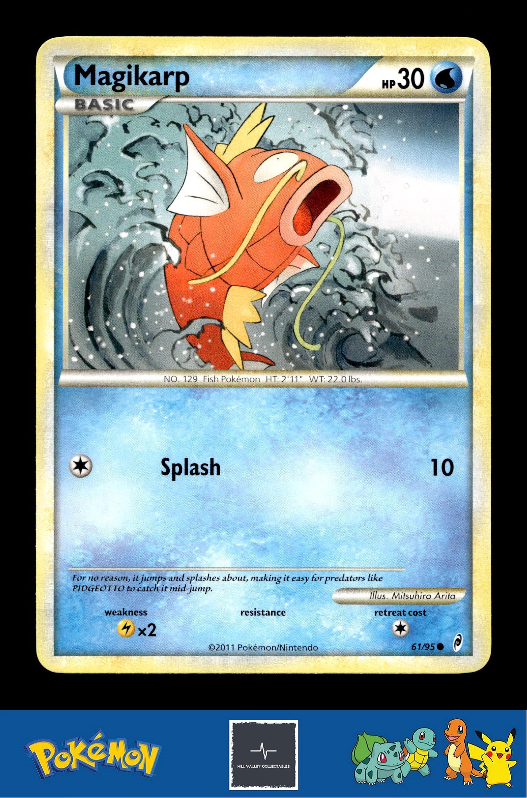 2011 Pokemon HGSS Call of Legends 61/95 Magikarp