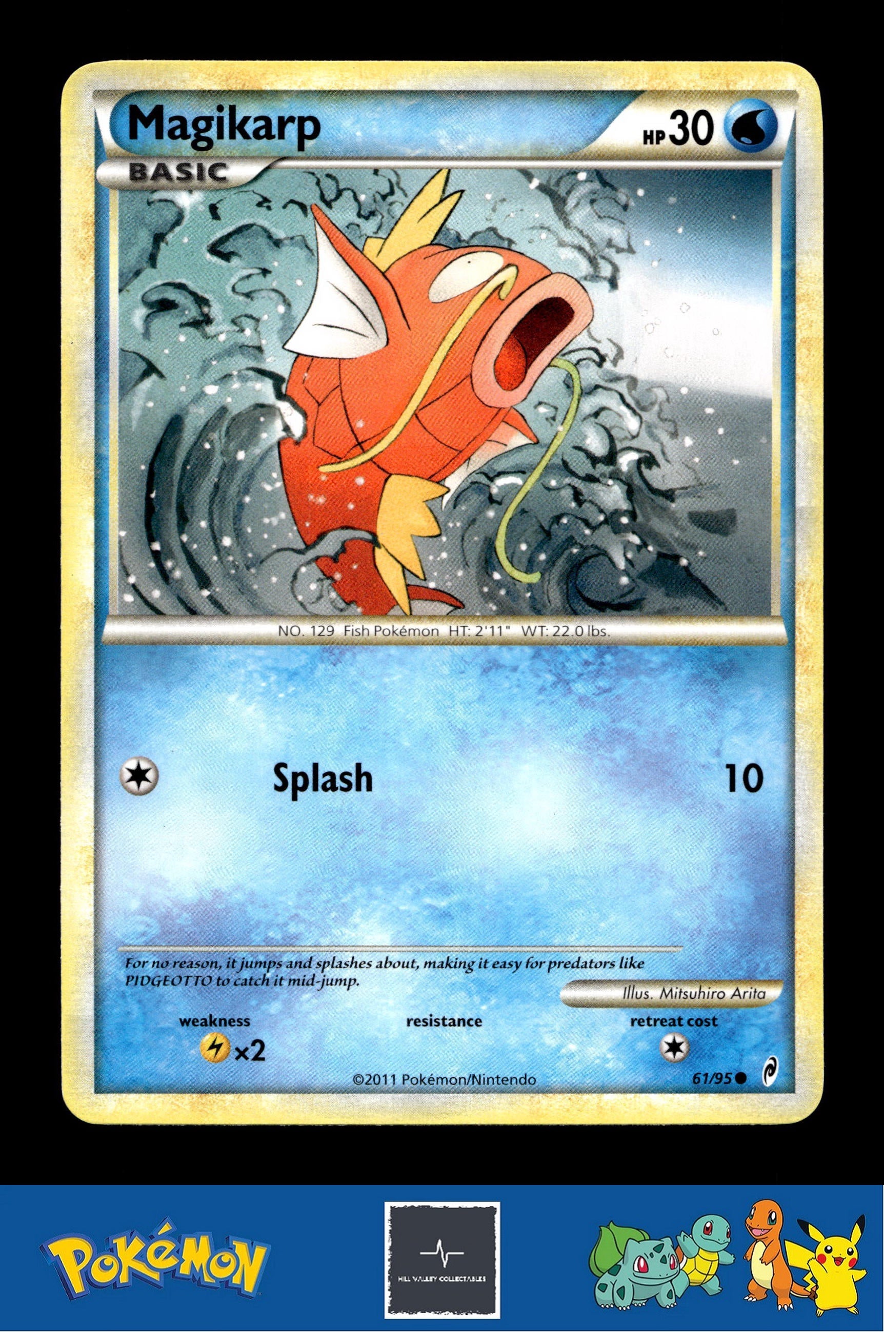 2011 Pokemon HGSS Call of Legends 61/95 Magikarp