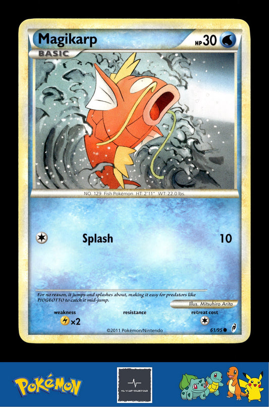 2011 Pokemon HGSS Call of Legends 61/95 Magikarp