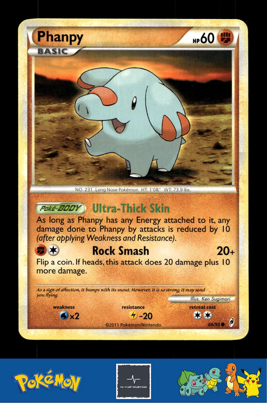 2011 Pokemon HGSS Call of Legends 66/95 Phanpy