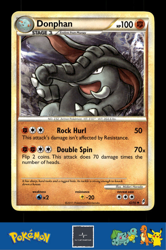 2011 Pokemon HGSS Call of Legends 42/95 Donphan