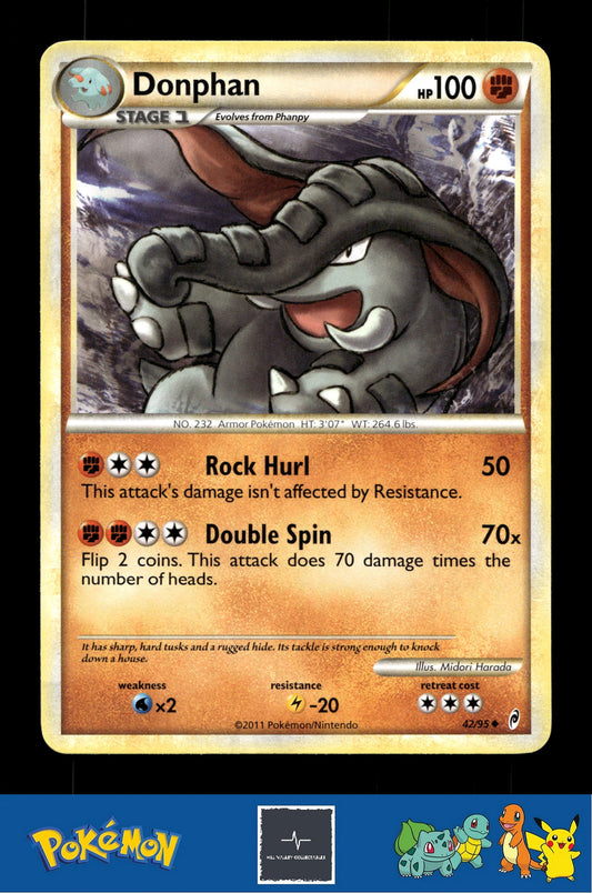 2011 Pokemon HGSS Call of Legends 42/95 Donphan