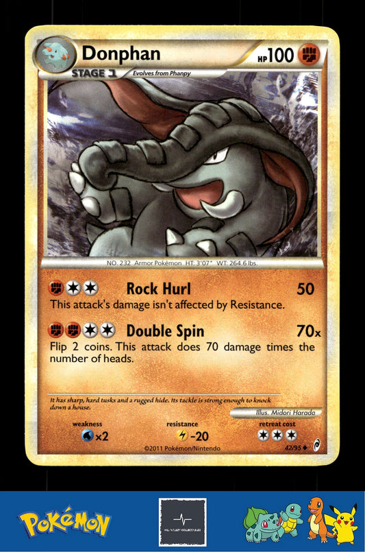 2011 Pokemon HGSS Call of Legends 42/95 Donphan