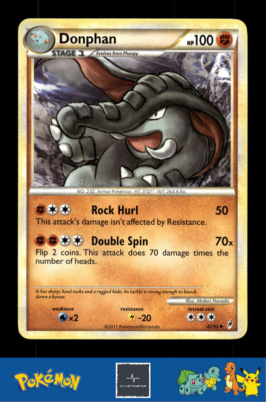 2011 Pokemon HGSS Call of Legends 42/95 Donphan