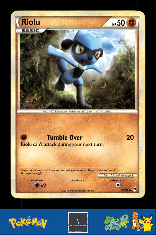 2011 Pokemon HGSS Call of Legends 50/95 Riolu