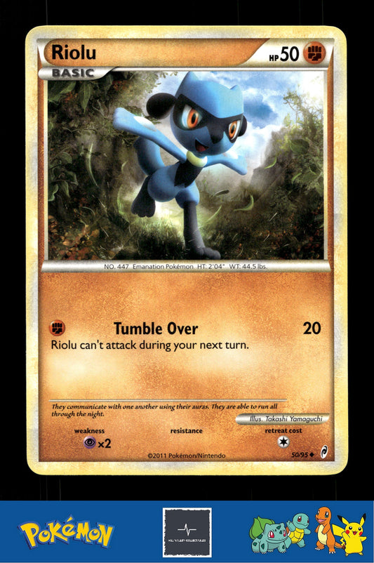 2011 Pokemon HGSS Call of Legends 50/95 Riolu