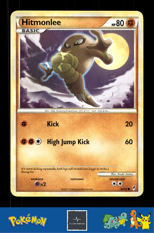 2011 Pokemon HGSS Call of Legends 58/95 Hitmonlee