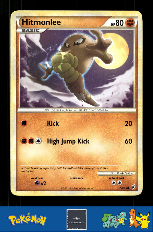 2011 Pokemon HGSS Call of Legends 58/95 Hitmonlee