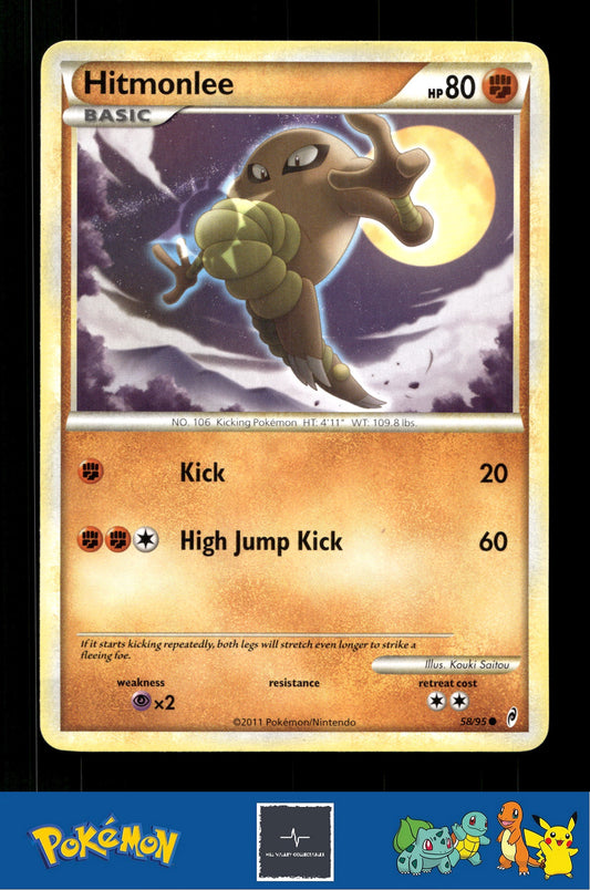 2011 Pokemon HGSS Call of Legends 58/95 Hitmonlee