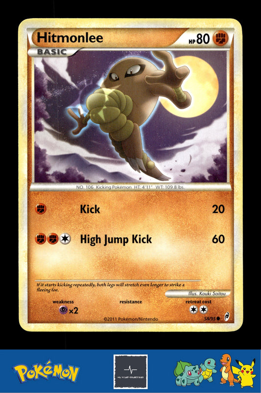 2011 Pokemon HGSS Call of Legends 58/95 Hitmonlee