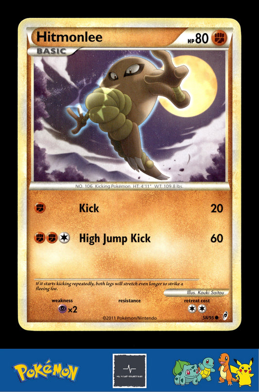 2011 Pokemon HGSS Call of Legends 58/95 Hitmonlee