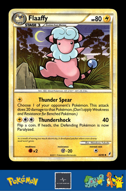 2011 Pokemon HGSS Call of Legends 43/95 Flaaffy