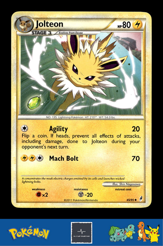 2011 Pokemon HGSS Call of Legends 45/95 Jolteon