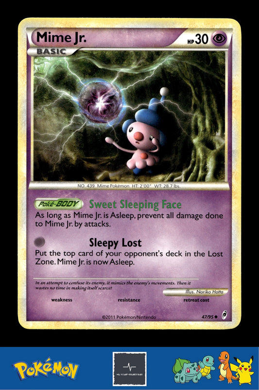 2011 Pokemon HGSS Call of Legends 47/95 Mime Jr.
