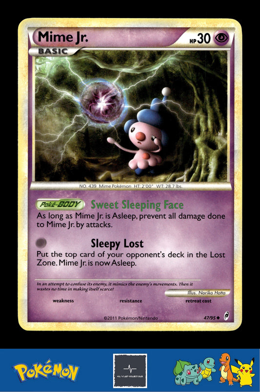 2011 Pokemon HGSS Call of Legends 47/95 Mime Jr.