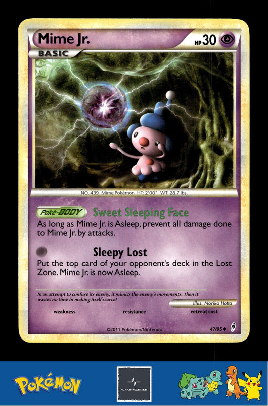 2011 Pokemon HGSS Call of Legends 47/95 Mime Jr.
