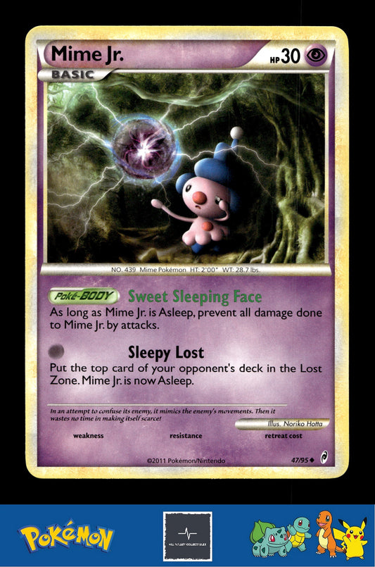 2011 Pokemon HGSS Call of Legends 47/95 Mime Jr.