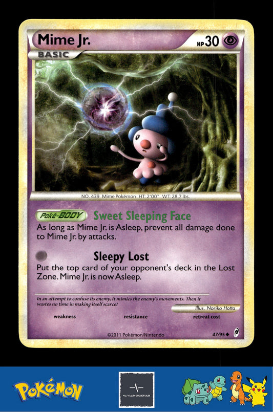2011 Pokemon HGSS Call of Legends 47/95 Mime Jr.