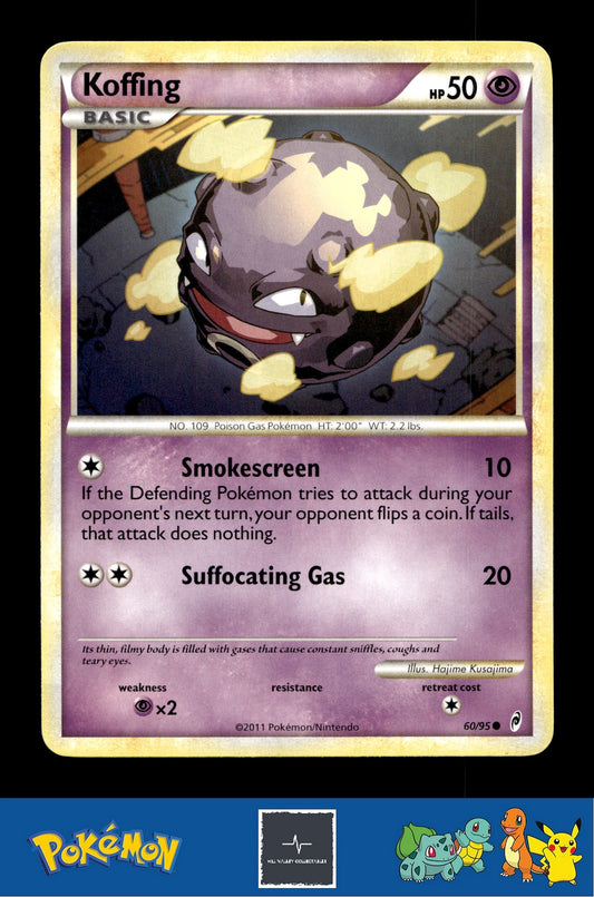 2011 Pokemon HGSS Call of Legends 60/95 Koffing