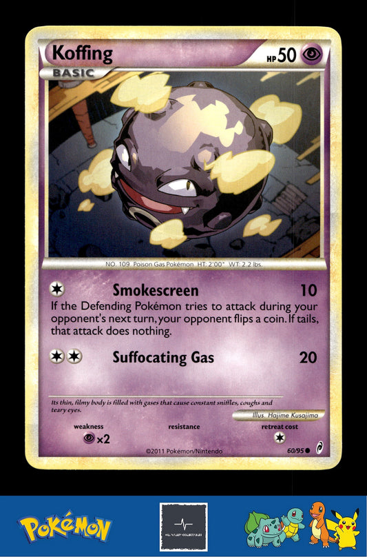2011 Pokemon HGSS Call of Legends 60/95 Koffing