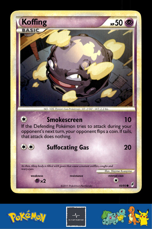 2011 Pokemon HGSS Call of Legends 60/95 Koffing
