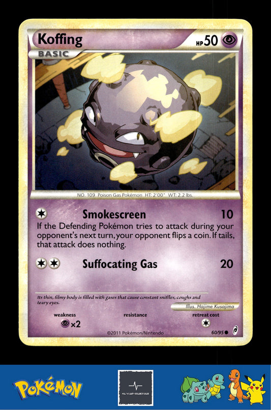 2011 Pokemon HGSS Call of Legends 60/95 Koffing