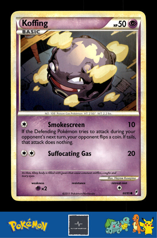2011 Pokemon HGSS Call of Legends 60/95 Koffing