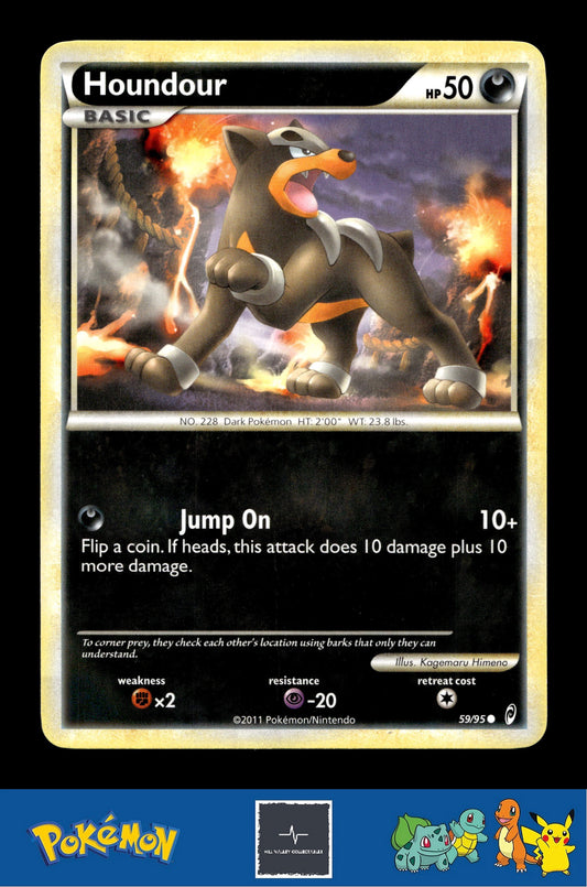 2011 Pokemon HGSS Call of Legends 59/95 Houndour