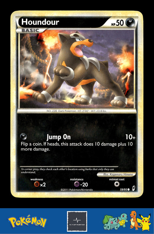 2011 Pokemon HGSS Call of Legends 59/95 Houndour