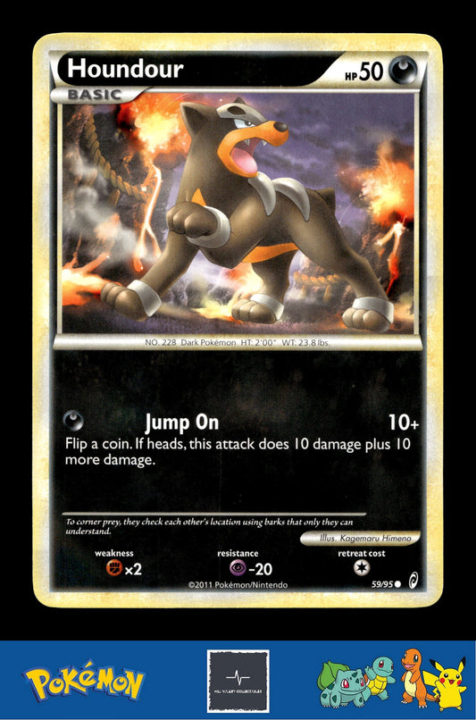 2011 Pokemon HGSS Call of Legends 59/95 Houndour