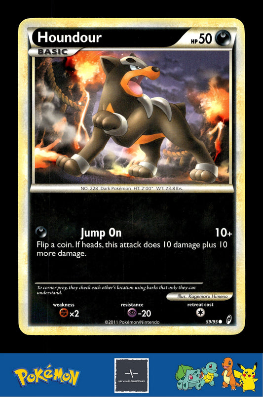 2011 Pokemon HGSS Call of Legends 59/95 Houndour