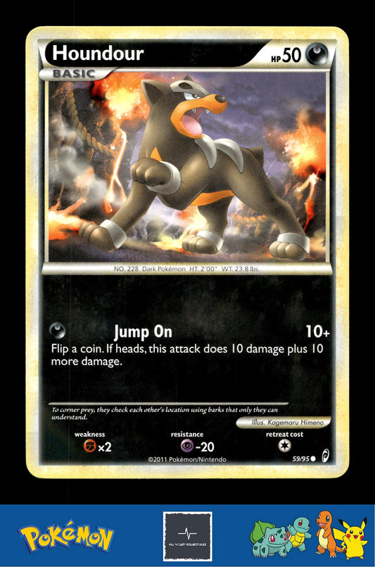2011 Pokemon HGSS Call of Legends 59/95 Houndour