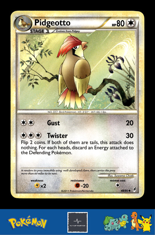 2011 Pokemon HGSS Call of Legends 48/95 Pidgeotto