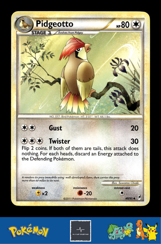 2011 Pokemon HGSS Call of Legends 48/95 Pidgeotto